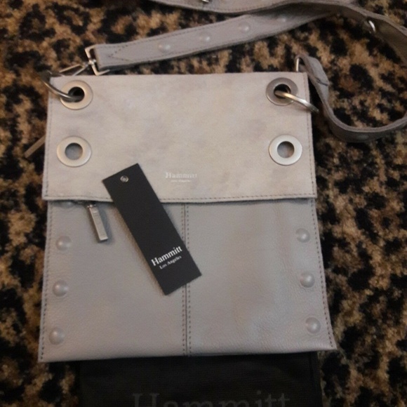 SOLD OUT Hammitt Montana Reversible Gray Crossbody - Picture 2 of 8
